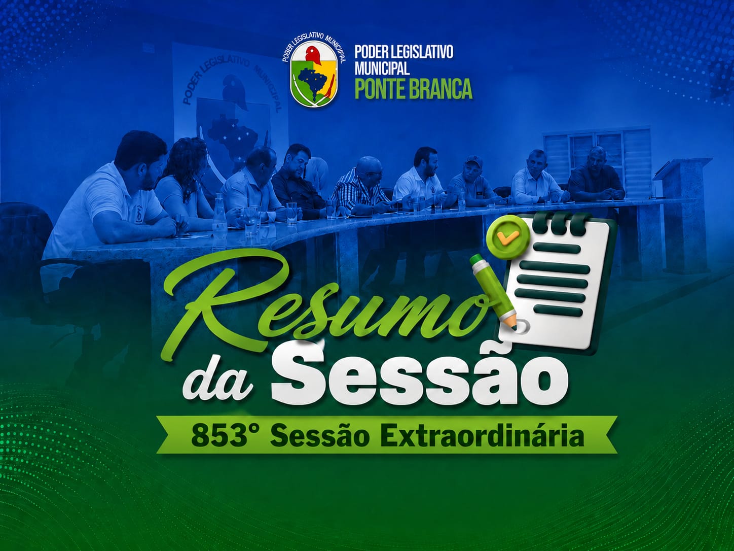 RESUMO DA 853º SESSÃO EXTRAORDINÁRIA 
